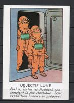 Carte postale : Hergé : Tintin/ Objectif Lune, Enlèvement