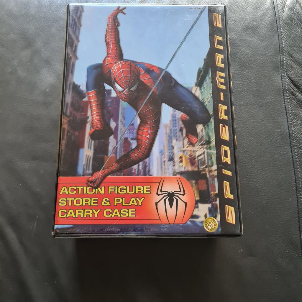 Étui à jouets Spider-Man 2 Movie Collectors | ToyBiz., Collections, Jouets miniatures, Enlèvement ou Envoi, Comme neuf
