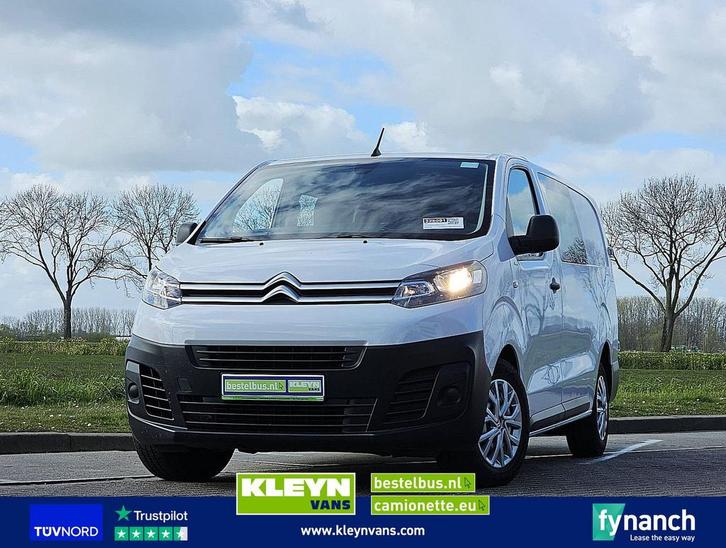 Citroën JUMPY 2.0 L3 XL Dubbele Cabine, Auto's, Bestelwagens en Lichte vracht, Bedrijf, ABS, Airconditioning, Centrale vergrendeling