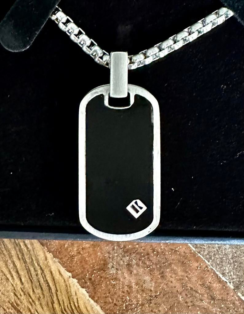 COLLIER ALPHA SIERRA GUARDIAN AVEC UNE RÉDUCTION DE 50 %, Bijoux, Sacs & Beauté, Enlèvement ou Envoi, Neuf, Argent