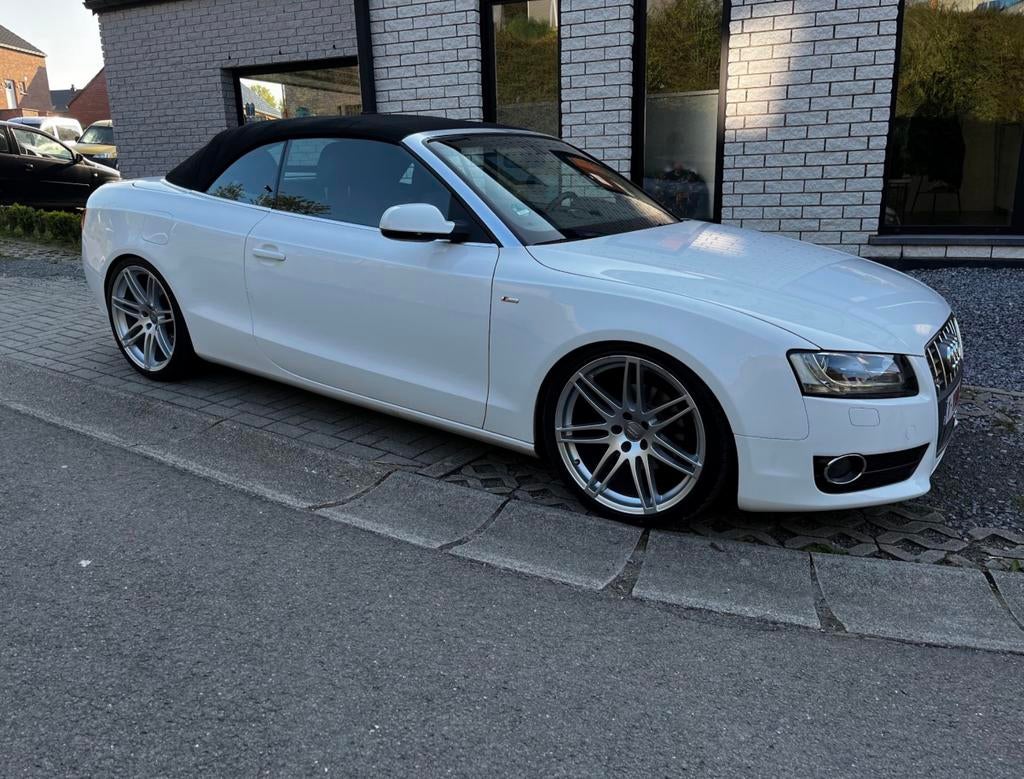 Audi A5 Cabrio Sline !, Autos, Audi, Particulier, Cuir, Enlèvement