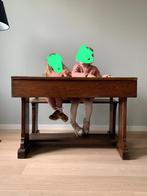 Vintage schoolbankje in zeer goede staat, Huis en Inrichting, Ophalen, Zo goed als nieuw