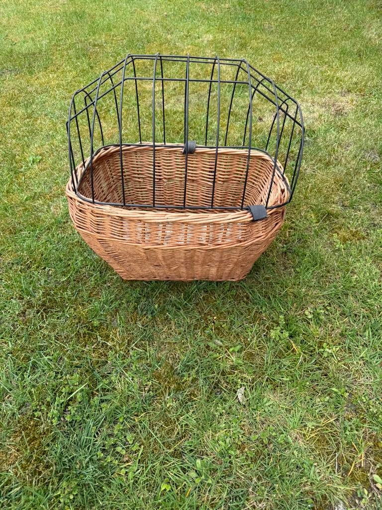 Fietsmandje voor hond, Fietsen en Brommers, Ophalen, Gebruikt, Fietsmand