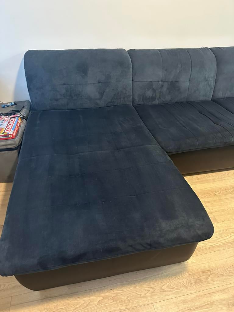 Canapé panoramique XXL convertible, Maison & Meubles, Enlèvement, Tissus