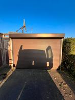 Porte de garage en métal marron, 200 à 400 cm, Enlèvement, Utilisé, Autres types