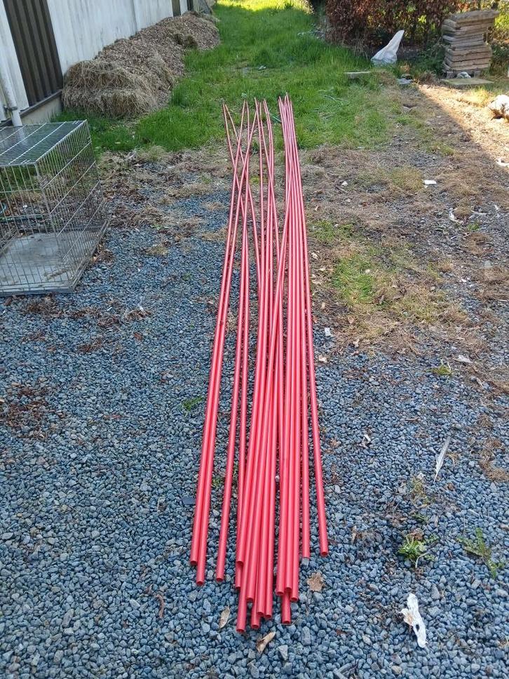 Rode PVC Elektriciteitsbuizen 20mm - 6m lang, Doe-het-zelf en Bouw, Buizen en Afvoer, Nieuw, Rechte buis, PVC, 6 meter of meer