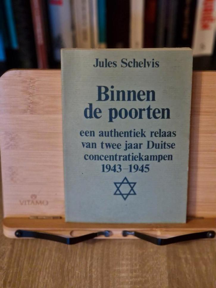 Binnen de poorten van Jules Schelvis, Antiek en Kunst, Antiek | Boeken en Manuscripten, Ophalen of Verzenden