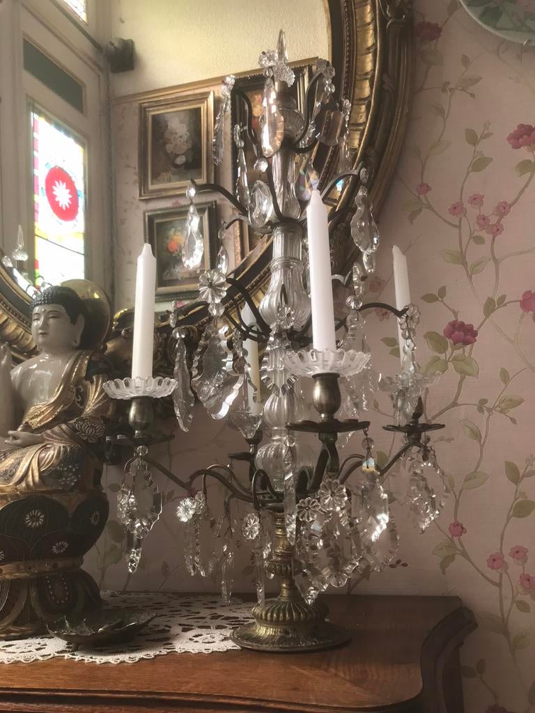 Grande girandoles napoleon lll, Ophalen of Verzenden, Zo goed als nieuw