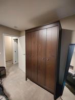 Ikea kledingkast - Idanas zwartbruin, Avec tablette(s), Comme neuf, 100 à 150 cm, Enlèvement