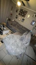 Fauteuil en velours côtelé, Huis en Inrichting, Fauteuils, Ophalen, Gebruikt, Stof