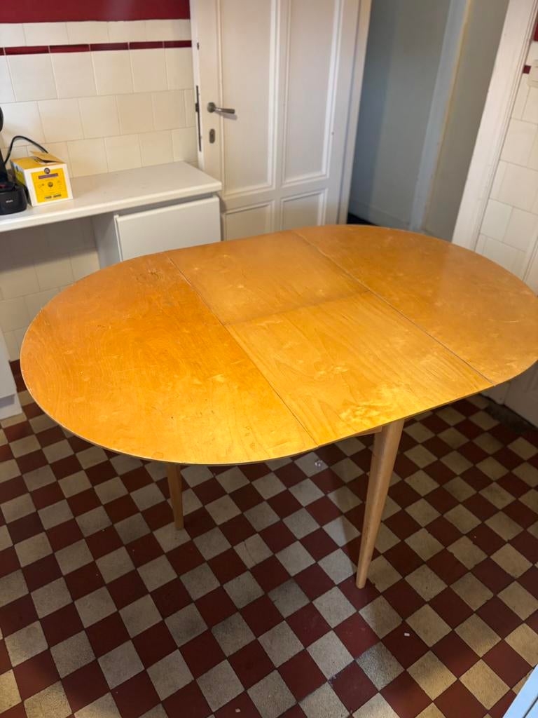 Ronde uitschuifbare tafel, Antiek en Kunst, Ophalen