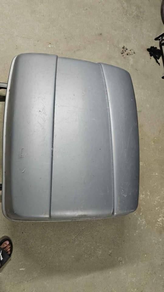 Coffre de toit dans l'état 110cm x 90cm, Ophalen, Gebruikt