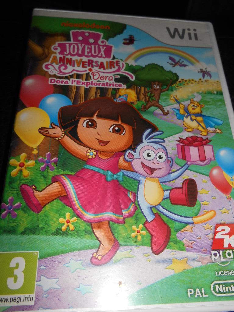 WII Dora l'exploratrice joyeux anniversaire, Enlèvement ou Envoi