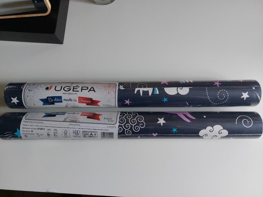 Behangpapier Kinderkamer Ugépa 2 rollen 10,05 m  0,53 m, Ophalen