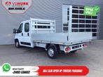 Opel Movano 2.2 140 pk DC Dubbel Cabine Open Laadbak/ 7 Pers, Auto's, Bestelwagens en Lichte vracht, Wit, Bedrijf, Electronic Stability Program (ESP)