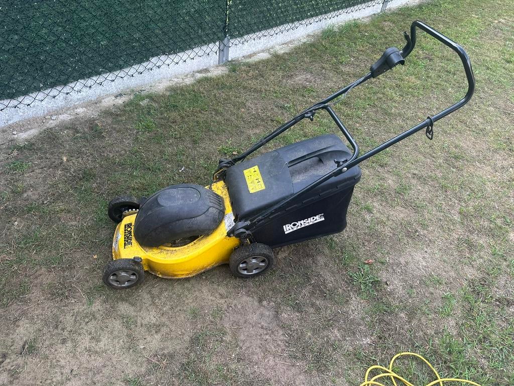 Elektrische grasmaaier Ironside Garden – werkt goed, Jardin & Terrasse, Tondeuses à gazon, Enlèvement ou Envoi, Tondeuse rotative