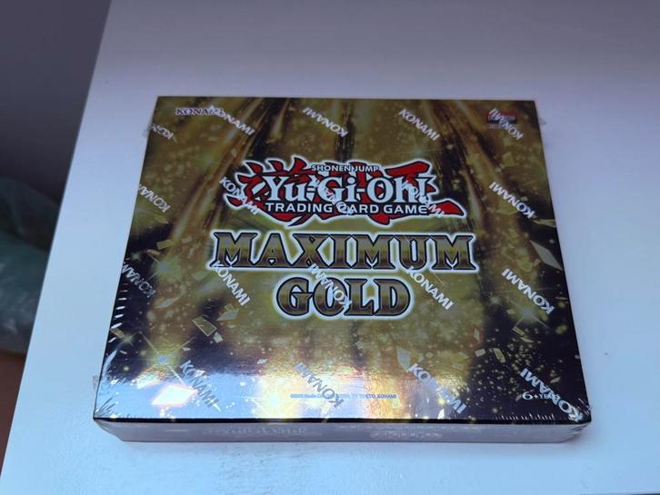 Yu-Gi-Oh! Maximum Gold Booster Box, Hobby en Vrije tijd, Verzamelkaartspellen | Yu-gi-Oh!, Zo goed als nieuw, Booster, Ophalen of Verzenden