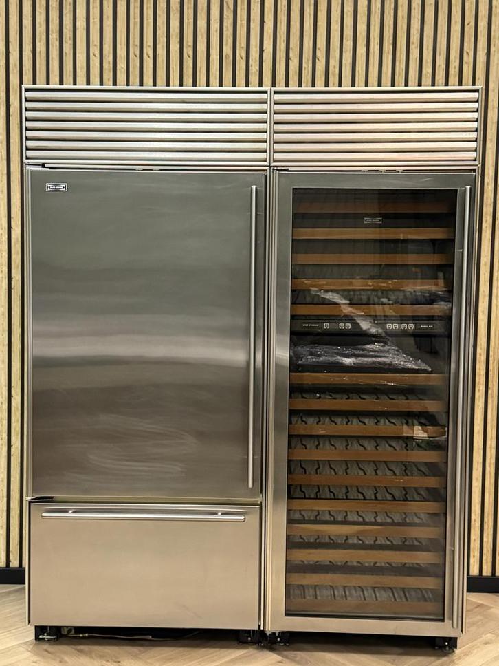 Sub Zero en acier inoxydable pour réfrigérateur américain, Electroménager, Réfrigérateurs & Frigos, Enlèvement ou Envoi