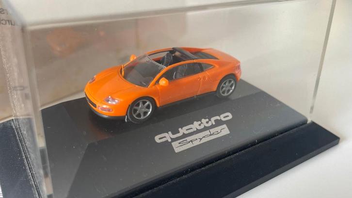 Audi quattro spyder 1/64 - Reitze, Hobby en Vrije tijd, Modelbouw | Auto's en Voertuigen, Nieuw, Auto, 1:50 of kleiner, Overige merken