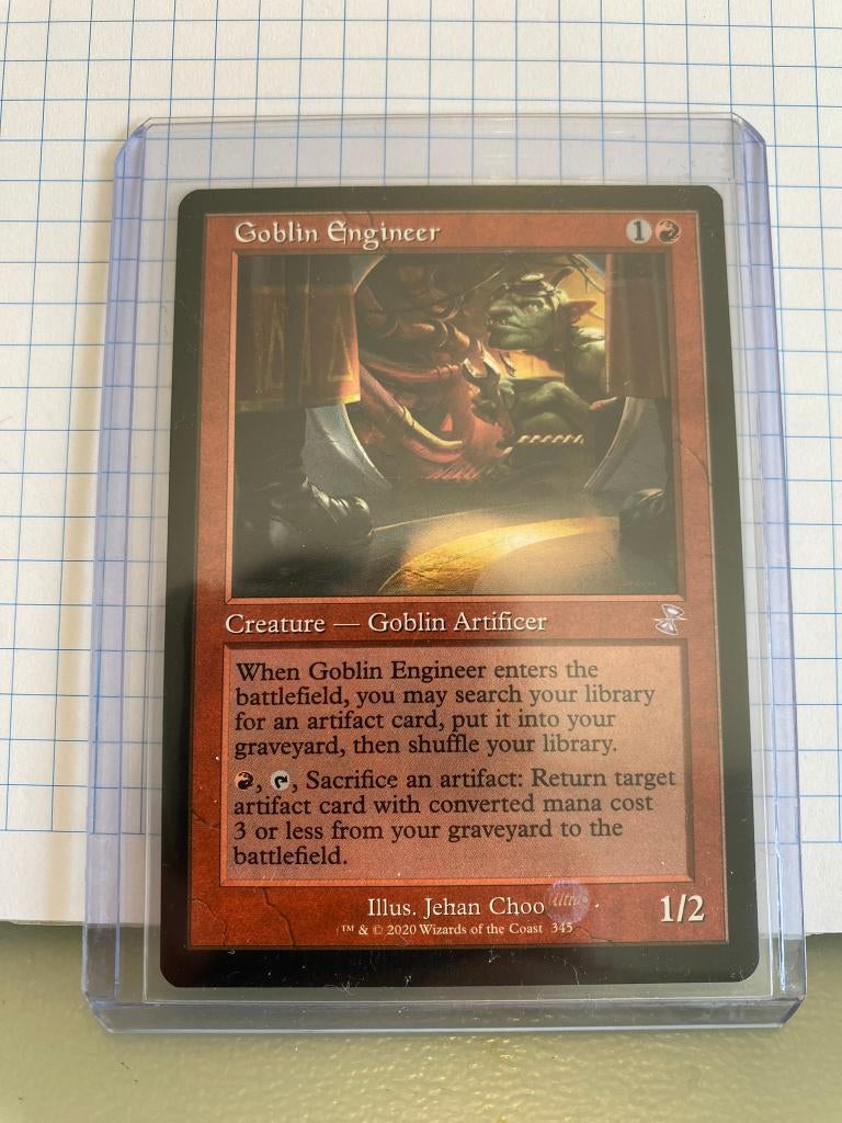 MTG Goblin Engineer, Ophalen of Verzenden, Nieuw, Losse kaart
