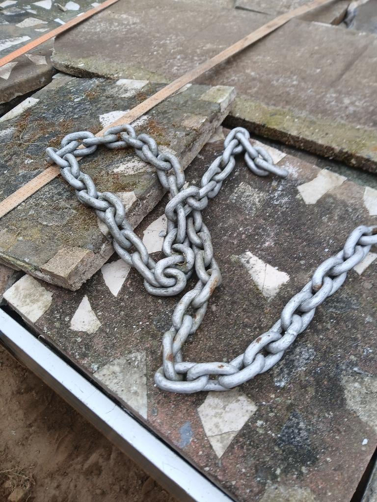Metalen ketting, Doe-het-zelf en Bouw, Ophalen, Gebruikt, IJzer