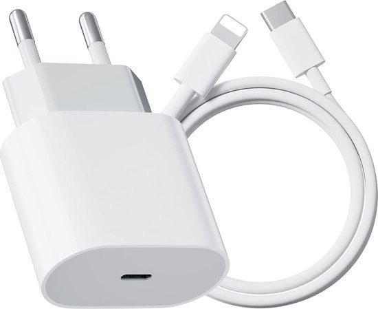 Apple Oplader 25W USB C naar Lightning kabel kabel 1M, Télécoms, Téléphonie mobile | Chargeurs pour téléphone, Neuf, Apple iPhone