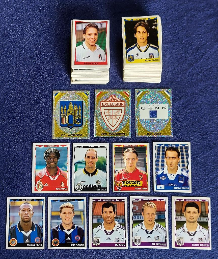 175 versch. Panini stickers voetbal ' FB 1999 '  -nieuw-, Hobby en Vrije tijd, Stickers en Plaatjes, Nieuw, Meerdere stickers