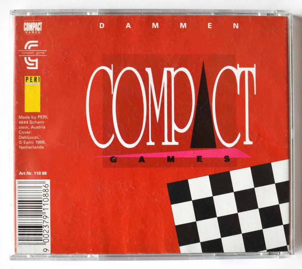 2 CD DOOSJES MET MAGNETISCH DAMBORDSPEL EN OXOSPEL, Hobby & Loisirs créatifs, Jeux de société | Jeux de plateau, Enlèvement