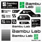 Bambu Lab Stickers, -, -, Nieuw, Ophalen of Verzenden