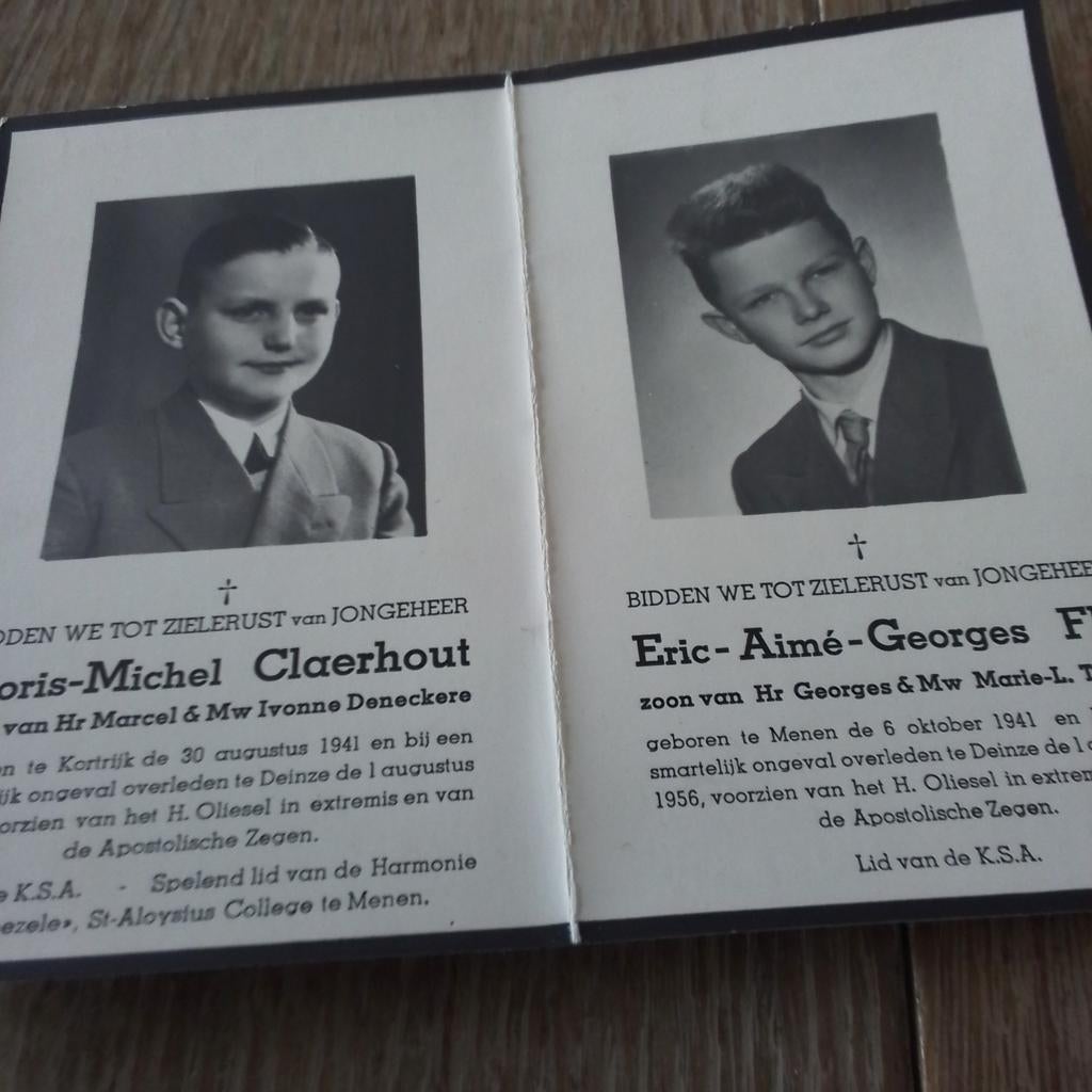 Ongeval, Verzamelen, Bidprentjes en Rouwkaarten, Verzenden