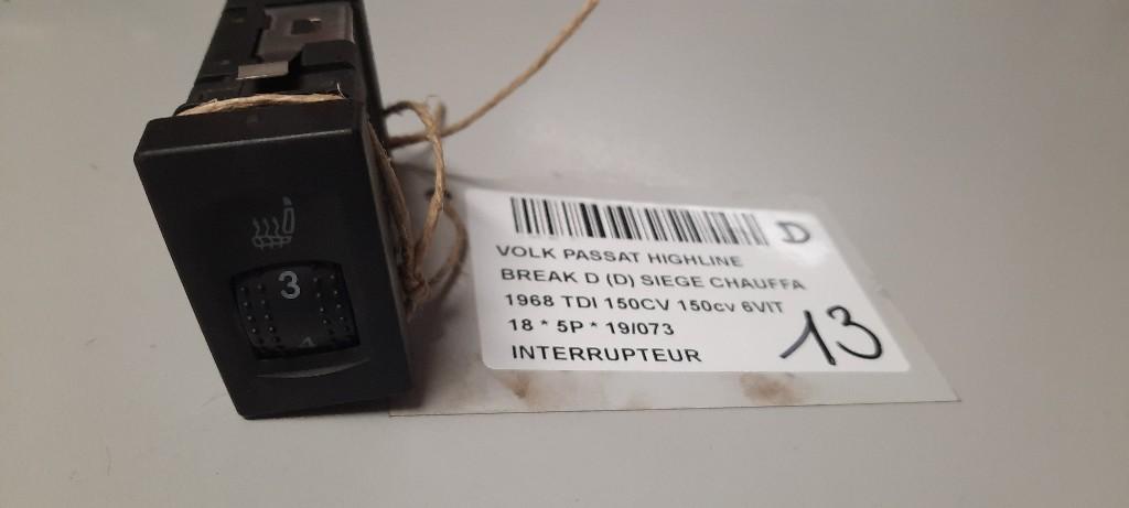 SCHAKELAAR Volkswagen Passat Variant (3G5) (3B0963563D), Gebruikt, Volkswagen