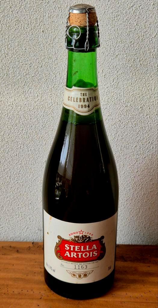 1994 ancienne bouteille pleine de 0,75 litre de STELLA ARTOI, Collections, Marques de bière, Stella Artois, Enlèvement ou Envoi