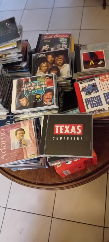 Lot de 100 Cd, CD & DVD, Enlèvement, Comme neuf