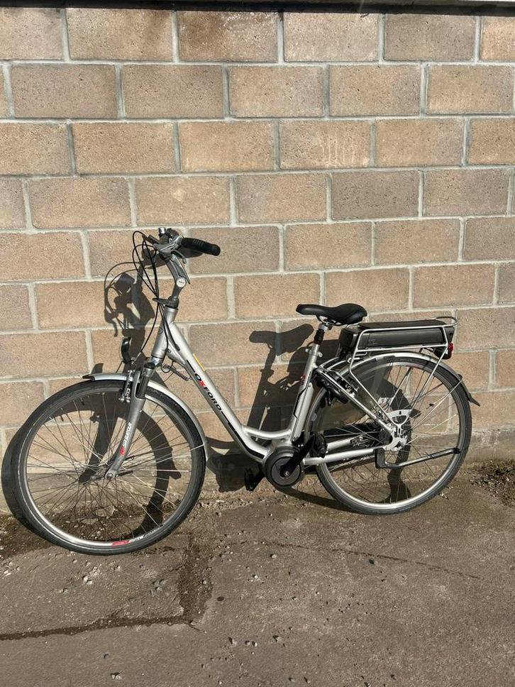Elektrische fiets oxford met middenmotor “120 km bereik”, Fietsen en Brommers, Elektrische fietsen, Zo goed als nieuw, Ophalen