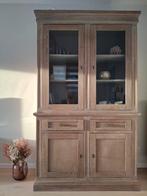 Vitrinekast massief eik, Ophalen