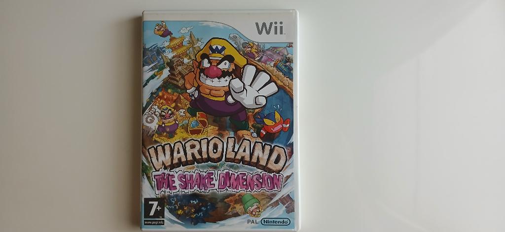 Wario land The shake dimensions Wii, Ophalen, Gebruikt