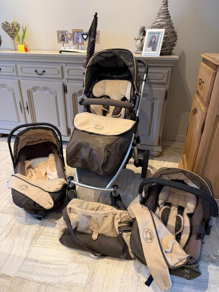 Set poussette Noukies, Autres marques, Poussette combi, Avec siège auto, Enlèvement