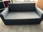Canape convertible en tissus Ikea, Maison & Meubles, Enlèvement, Comme neuf, Noir