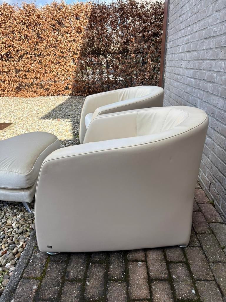 Rolf benz fauteuils set, Ophalen, Zo goed als nieuw