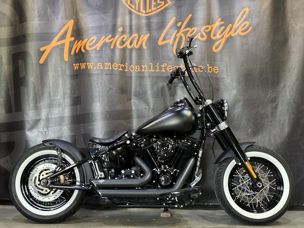 Harley-Davidson Chopper Softail Slim FLSL Custom, Motos, 1745 cm³, Entreprise, Plus de 35 kW, Autre