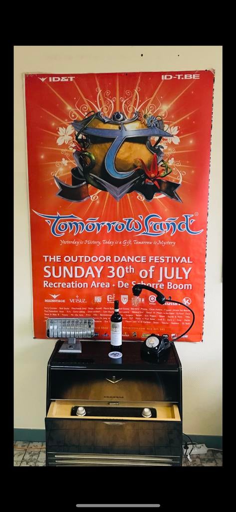 Meuble radio vintage grundig k21 de 1958, Ophalen, Gebruikt, Wereldontvanger