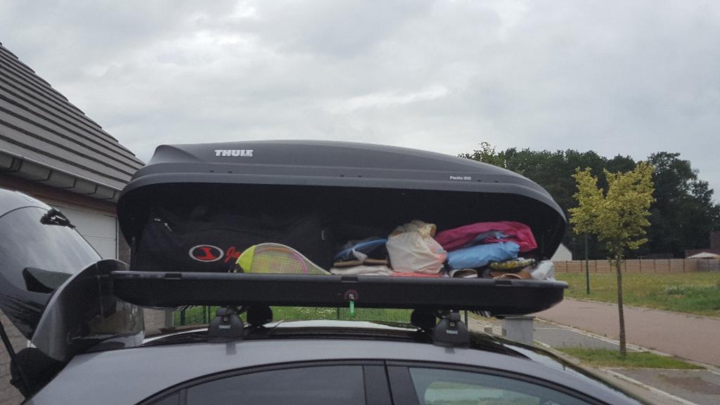 Dakkoffer te huur (S tot XXL), Auto diversen, Dakkoffers, Ophalen, Zo goed als nieuw