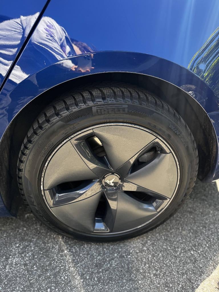 Tesla Model 3 Long Range Dual Motor AWD 2020 BTW-aftrekbaar, Auto's, Automaat, Blauw, Elektrisch, 5 zetels