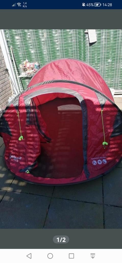 Tentenkamp, Ophalen, Opvouwbaar, Nieuw