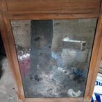 Schouwspiegel,spiegel, Antiek en Kunst, Ophalen, Rechthoekig, 50 tot 100 cm, 100 tot 150 cm