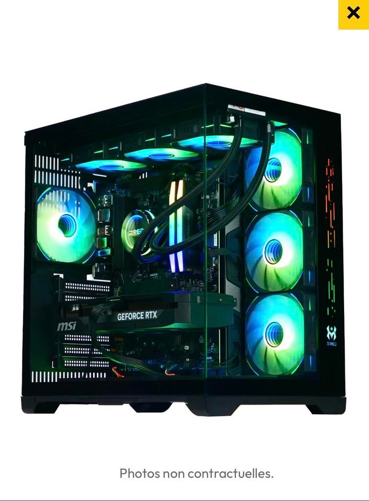 PC Gamer Ryzen 7 7800X3D / MSI RTX  5070 Ti / 32 GO DDR5, Ophalen, Zo goed als nieuw, Gaming, SSD