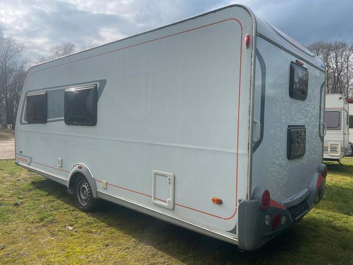 6 persoons caravan Knaus/ Weinsberg met mover,luifel,tent, Caravans en Kamperen, Caravans, Bedrijf, tot en met 6, Knaus, Hordeur