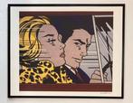 Roy Lichtenstein : lithographie vendue encadrée, Antiquités & Art, Enlèvement ou Envoi