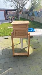 Eiken brievenbus, Ophalen, Zo goed als nieuw, Eiken