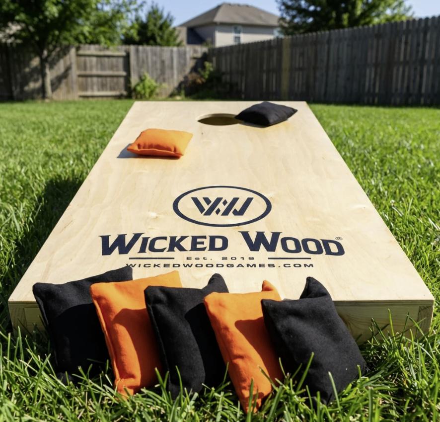 Cornhole game te huur, Ophalen